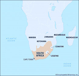 South Africa | History, Capital, Flag, Map, Population, & Facts | Britannica